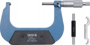 Yato Mikrometr Zewnętrzny Noniuszowy 75-100mm