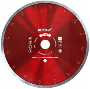 Dedra Tarcza Diamentowa Hrd Gres 125/22,2mm H1062