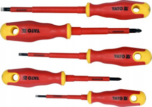 Wkrętaki Izolowane 1000v Pro 5szt Yato-2827 0524