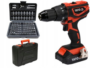 Yato Wkrętarka Udar. Yt-82788 18v Li-ion 2ah +100