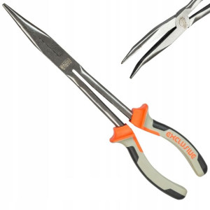 Szczypce Extra Długie Wygięte 280mm 20' C7036