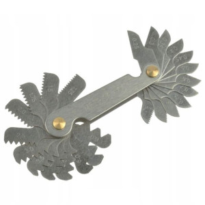Gwintomierz Miernik Gwintu Wzornik 24cz 0,25-6 Mm