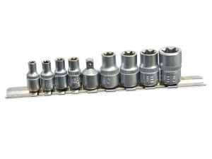 Klucze Nasadowe Nasadki E Torx E5-e16 1/4 3/8 Geko