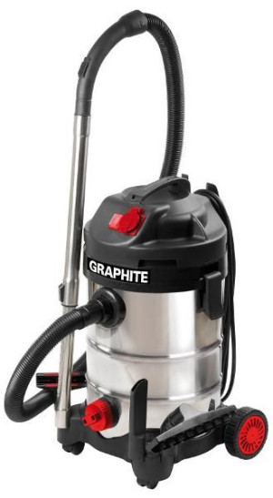 Graphite Odkurzacz Przemysłowy 1500w 59g607 Gw 2l