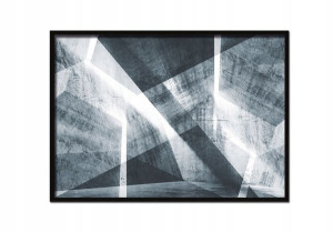 OBRAZ PLAKAT W RAMIE 53x73 cm Abstrakcja P587 poz