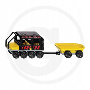 Zabawka Auto Amfibia Agro Avenger z przyczepą 1:32