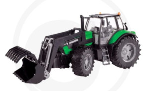 Zabawka Traktor Deutz Agrotron X720 koparka d +3