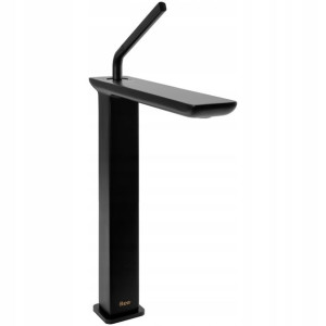 Bateria Umywalkowa Modo Black Czarna Wysoka - Rea
