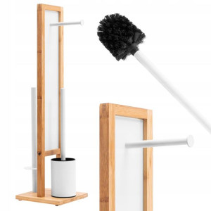 Stojak Na Papier Toaletowy Wc 3w1 White - Rea