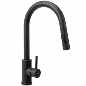 Wysoka Bateria Kuchenna FRESH Black MAT Czarna Rea