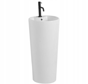Wolnostojąca ceramiczna umywalka BLANKA WHITE