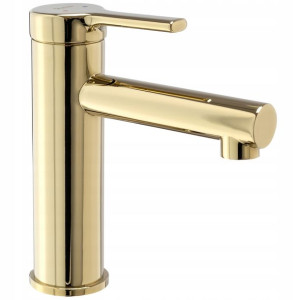 Bateria Umywalkowa Pixel Złota Gold Niska- Rea