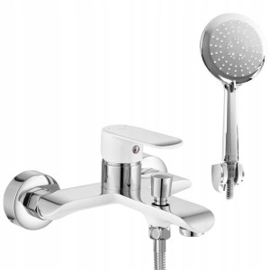 Bateria wannowa ze słuchawką BLOOM WHITE/CHROM REA