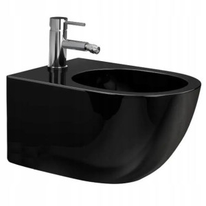 Bidet Podwieszany Carlo Mini Black Czarny Rea
