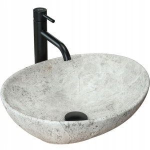 Umywalka Ceramiczna Nablatowa SOFIA LIGHT STONE