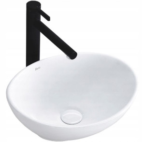 Umywalka Ceramiczna mini Nablatowa SOFIA Biała REA