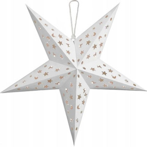Świecąca Gwiazda Led 60cm 3d Podświetlana Witraż