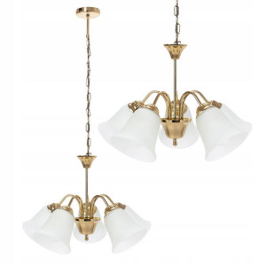 Lampa Wisząca Klasyczna Żyrandol Vintage Retro E27