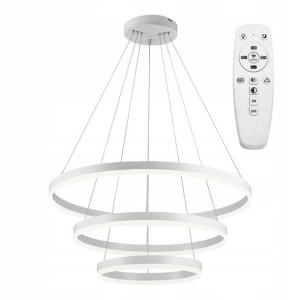 Lampa Wisząca Żyrandol Ringi Plafon Led 20-40-60
