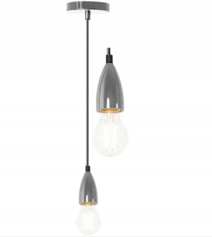 Lampa Wisząca Sufitowa App358-1cp Chrome Oprawka