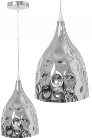 Lampa Sufitowa Wisząca Lustrzana Led Kolory Metal