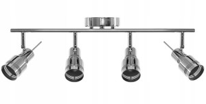 Reflektor Lampa Sufitowa Ścienna Ruchoma 4x Gu10