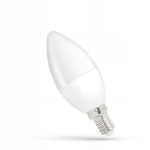 Żarówka Led Światło Neutralne E14 230v 8w Świeczka