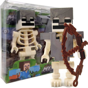 MINECRAFT figurka akcji  Szkieletor + akcesoria