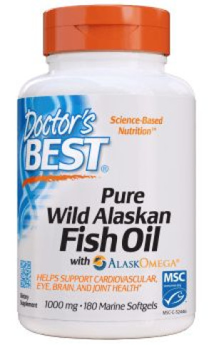Pure Wild Alaskan Fish Oil (180 kaps.)