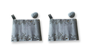 2x Podkładka filcowa świąteczna stół blat 40x30cm