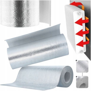 Ekran Zagrzejnikowy Mata Aluminiowa 10 X 5 X 0,3 M