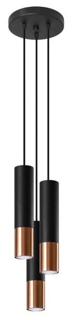 Lampa Miedziana Wisząca Sufitowa Loopez Do Kuchni