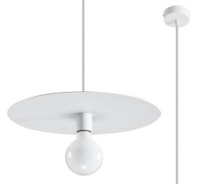 Lampa Kuchenna Wisząca Sufitowa Okrągła Flavio