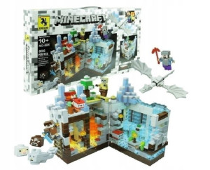 Klocki My World Duży Zestaw Mroźna Jaskinia 866 El