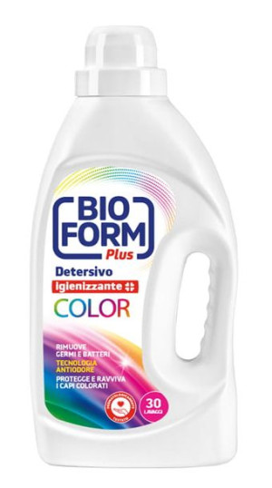 Bioform Plus Igienizzante Color - odkażający płyn do prania kolorowego (1,6
