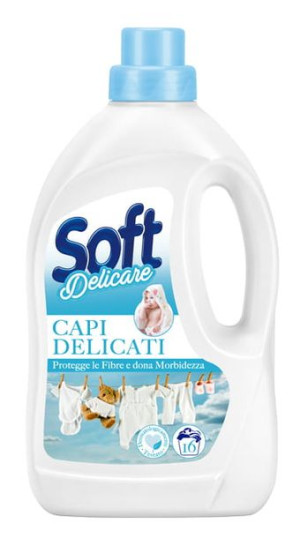 Soft Delicare Capi Delicati - Płyn do prania delikatnych tkanin (900 ml - 1