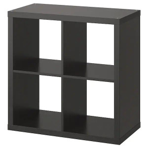 IKEA KALLAX Regał czarnobrązowy 77x77cm