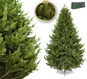 Choinka Sztuczna Premium Pe Świerk Jak Żywy 3d 250 Cm