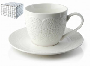 Porcelana Filiżanka ze spodkiem 250ml
