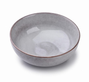 EVELINE Szary Miska 600ml 16x6cm