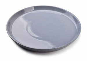 Obiadowy Szary Talerz obiadowy 24cm