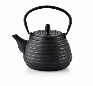 Imbryk na herbatę Czarny Dzbanek Czajnik żeliwny 1100ml