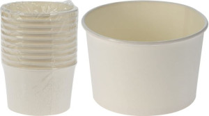 Zestaw 10SZT MISEK PAPIEROWYCH 11cm