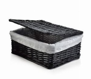 Kosz Kuferek wiklinowy 28,5x37x15cm