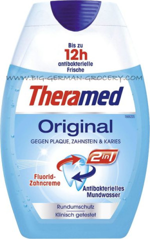 THERAMED TOOTHPASTE 75ml Pasta do zębów Junior 6 Truskawka