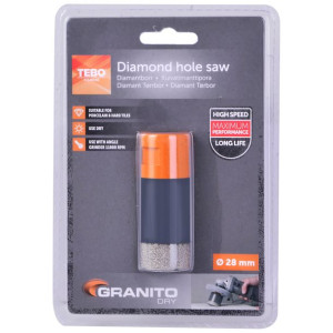 Otwornica Koronka Diamentowa 28mm M14 Tebo