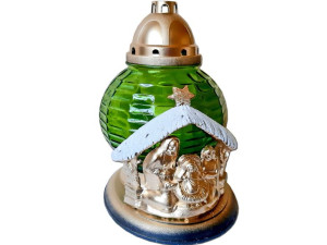 Znicz znicze lampion KULA SZOPKA+WKŁAD