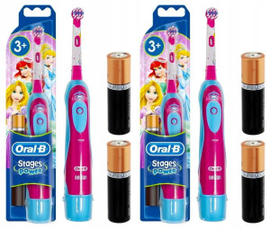 2 Szczoteczki oral b dla dzieci księzniczki