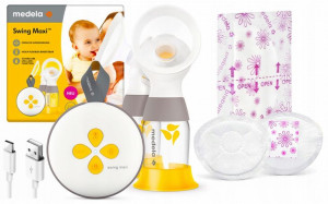 MEDELA Swing Maxi laktator elektryczny dwie piersi