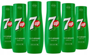 Sodastream syrop koncentrat 7up 440 ml x 6 sztuk